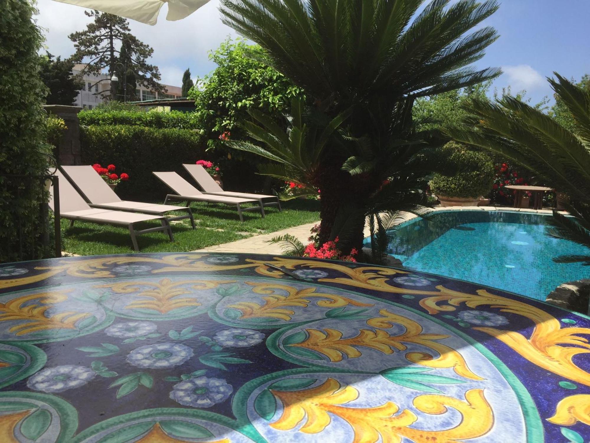 Maison Villa Angela SantʼAgata sui Due Golfi Buitenkant foto